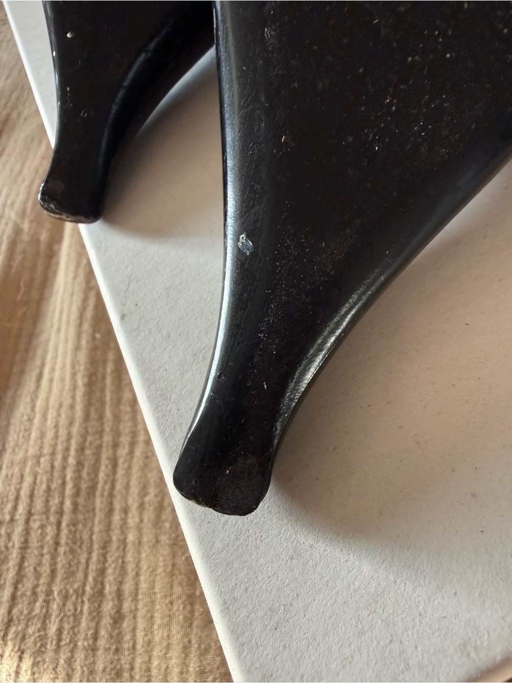 Saint Laurent Miller Wedge Pump in Nero - Picture 6 of 9